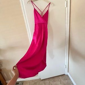 ZARA Satin Slip Dress